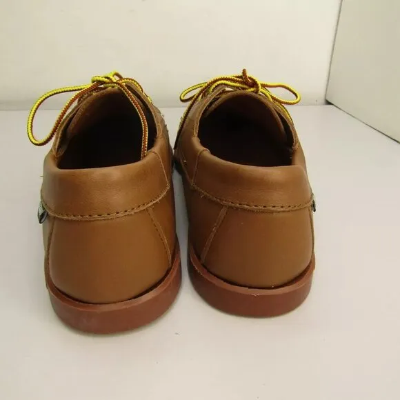NEW SEBAGO Mens Askook Kilian Moccasins Casual Comfort Lace-Up  Brown Size 8.5R