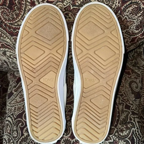 New (Store Display) Women’s Size 10 Toms Alpargata Canvas Slip on Boat Shoes