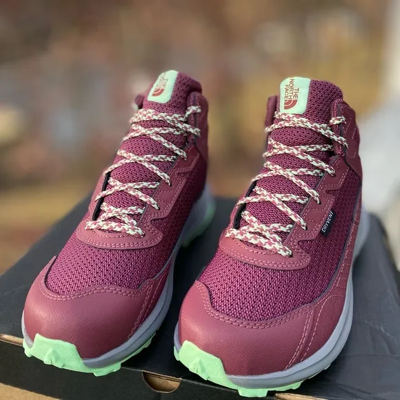 New The North Face Youth Fastpack Hiker MID WP Kids Hiking Shoes Youth Size: 2,4