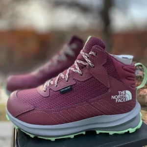 New The North Face Youth Fastpack Hiker MID WP Kids Hiking Shoes Youth Size: 2,4