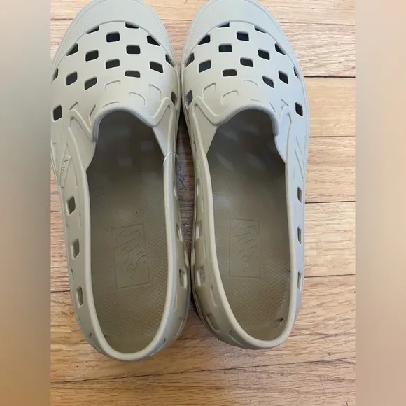 New Vans Slip-On TRK beige  Milieu Sneakers Water Shoes 2023 size 7men