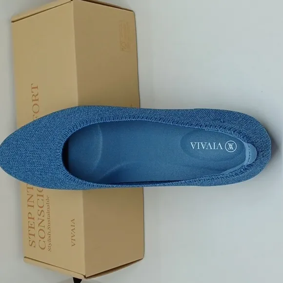 New Vivaia Lightweight Pointed Ballet Flats Sz 41.5 / US 11.5
