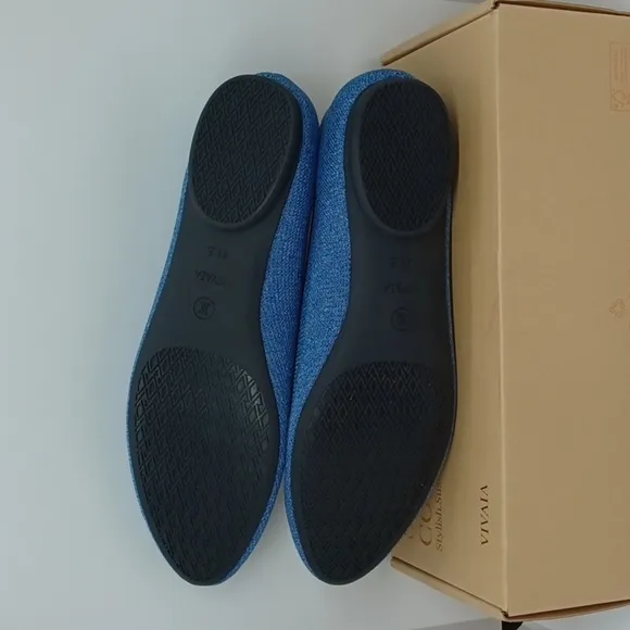New Vivaia Lightweight Pointed Ballet Flats Sz 41.5 / US 11.5