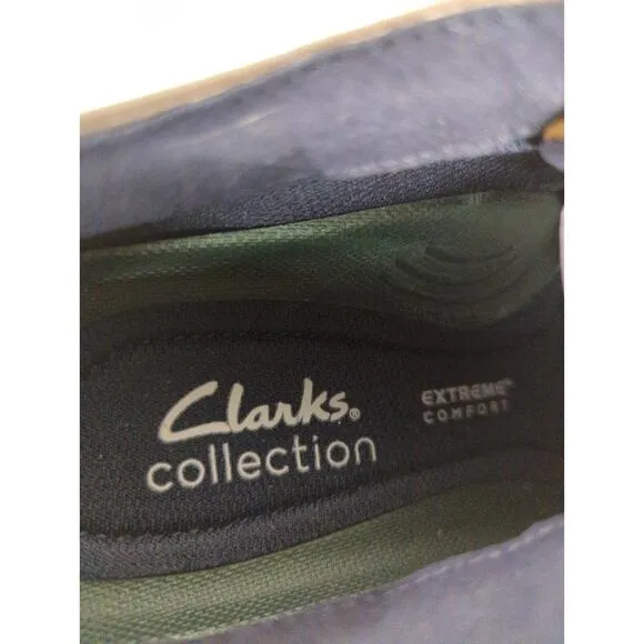 new w/box Clark's collection size 7.5 men's burchill derby leather beeswax 76928