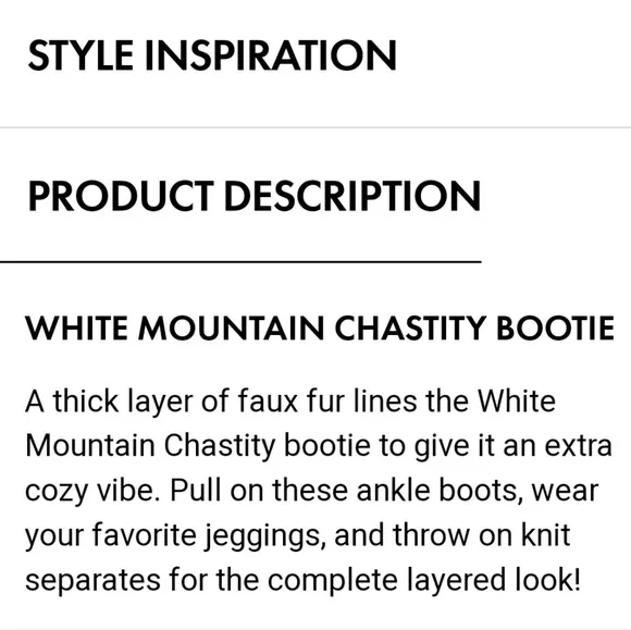 NEW White Mountain Rialto Joker II Brown Suede Chunky Chastity Boots Sherpa Warm