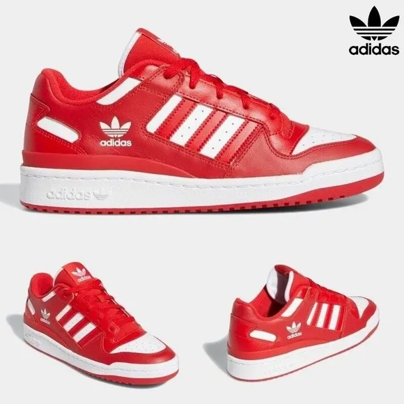 【new】MENS Adidas Originals Forum Low Street Style Low-Top Sneakers HQ1495