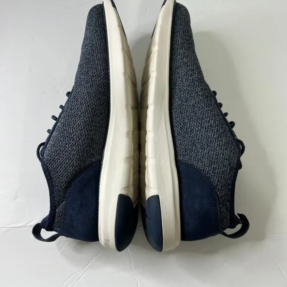 NIB Cole Haan Men's Grand Atlantic Knit Oxford Casual Sneakers Navy Blue Sz12