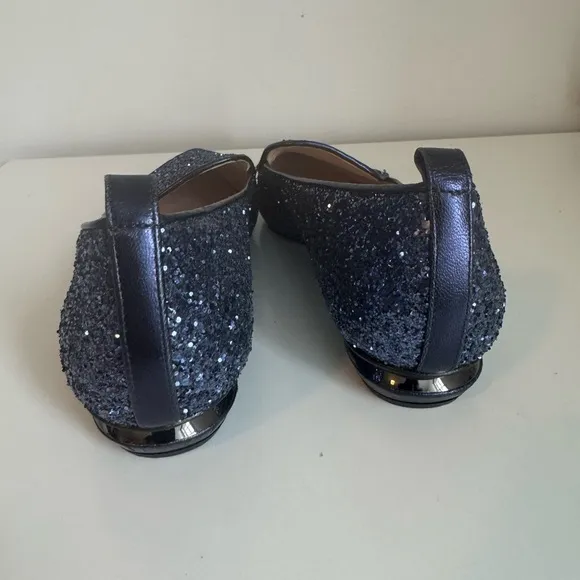 Nicholas Kirkwood Beya Sequin Flats Loafers 39.5