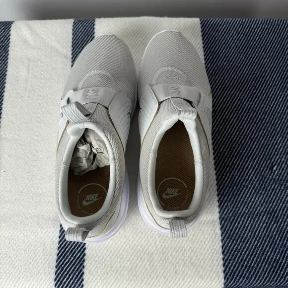 Nike AD Comfort White Slip On Phantom Dust Shoes DJ1001-001 Sz 10 Sneakers