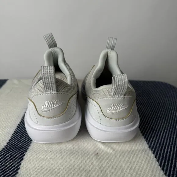 Nike AD Comfort White Slip On Phantom Dust Shoes DJ1001-001 Sz 10 Sneakers