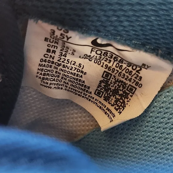 Nike Air Force 1 LV8 GS &quot;What the AF1&quot; Multi-Color FQ8368-902 Kids Size 3.5Y