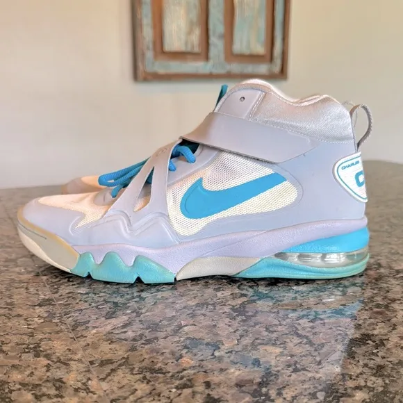 Nike Air Force max CB2 Hyperfuse Barkley 34 Athletic Sneakers EUC 10.5
