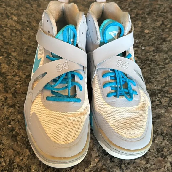Nike Air Force max CB2 Hyperfuse Barkley 34 Athletic Sneakers EUC 10.5