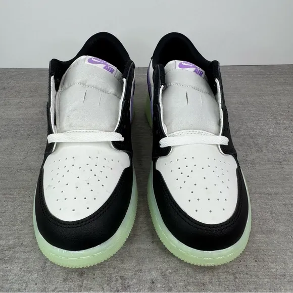 Nike Air Jordan 1 Low Glow-in-the Dark Shoes HF0410-001 women’s size 8