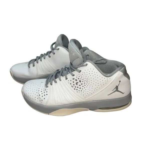 Nike Air Jordan Men's Size 11 Wolf Gray 5 AM Basketball Shoes Style 807546-100