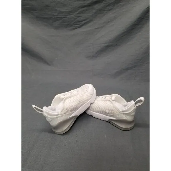Nike Air Max 270 (TD) Slip On Sneakers Kids Size 7c White NEW IN BOX!