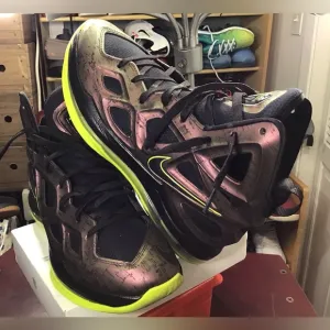 Nike Air Zoom HyperPosite 2 Copper/Black/Volt 653466-607 Sz 9.