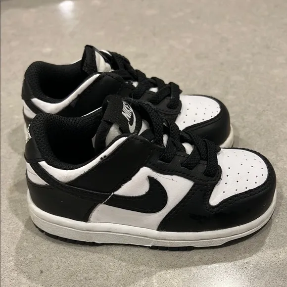 Nike Baby Black and White Shoes- pandas