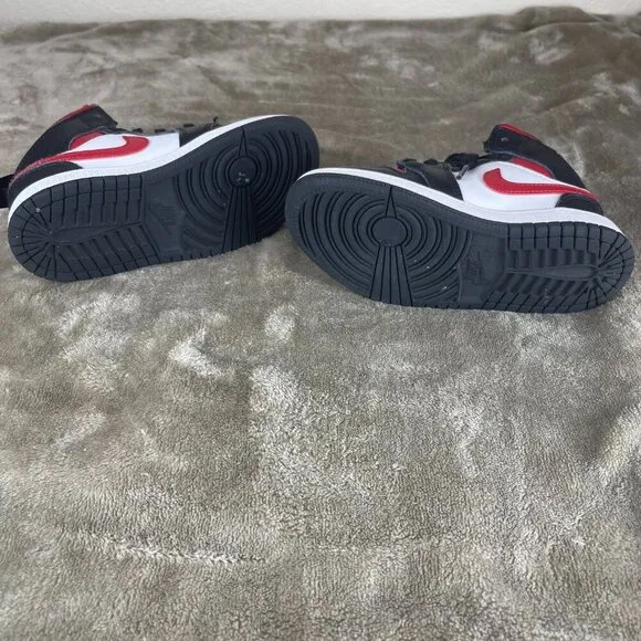 Nike Black and Red Air Jordan's