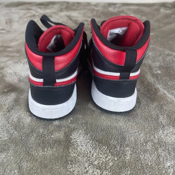 Nike Black and Red Air Jordan's