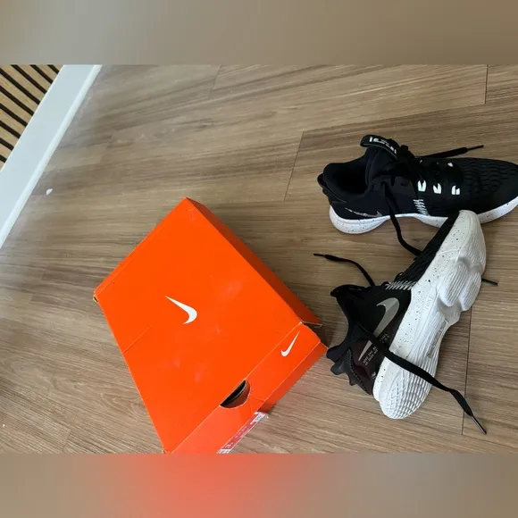 Nike Black and White Shoes