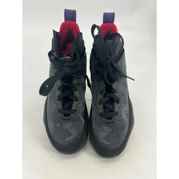 Nike Boys Air Jordan 37 Raptors DD7421-065 Black Lace Up Basketball Shoe…