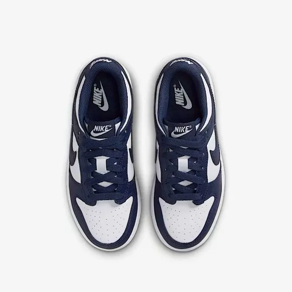 Nike Dark Blue and White Athletic Shoes