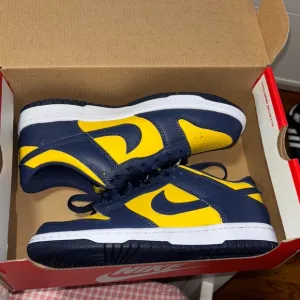 Nike Dunk Low (GS) Varsity Maize/Midnight Navy