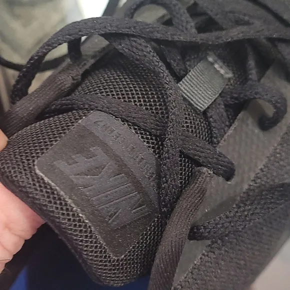 Nike FLEX TRAINERS BLACK ON BLACK 9
