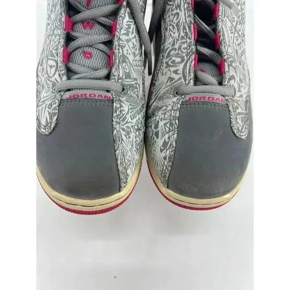Nike Girls Air Jordan Dubb Zero 725742-007 Gray Basketball Sneaker Shoes…