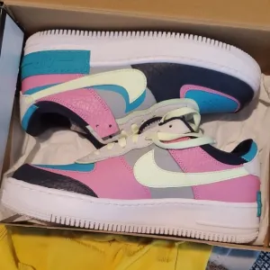 Nike Kids Air Force 1 Low - Pink and Blue