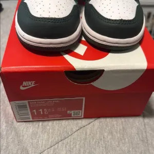 Nike Kids Dunk Low Shoes - Black and White