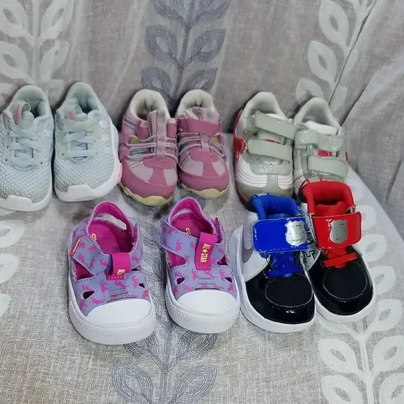 Nike Kids'/different Brands Of Infant Sneaker Size 4