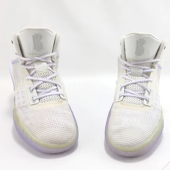 NIKE KYRIE FLYTRAP 4 - Sneakers, White Purple, basketball, size 7.5