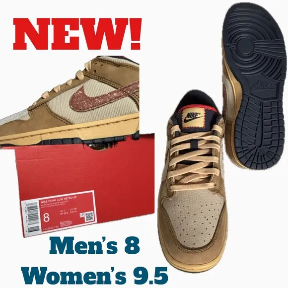 Nike Men's Brown Sneakers