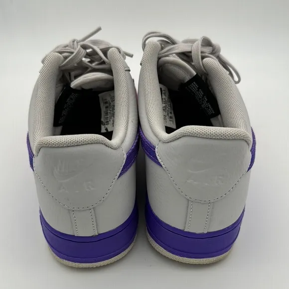 Nike Men’s  Gray and Purple Sneakers