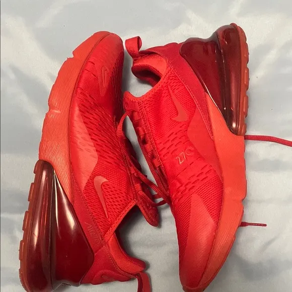 Nike Red Air Max 270  Men’s Shoes