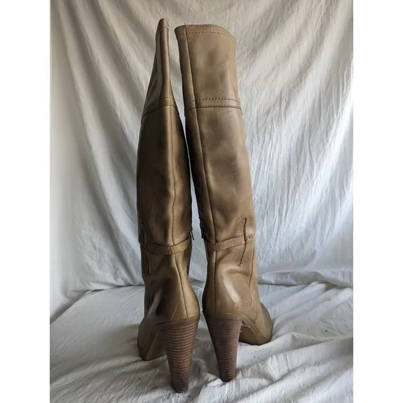 Nine West Leather Heeled Boots - Great Condition