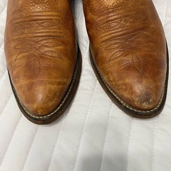 NOCONA Cowboy Leather Boots Men Size 8.5