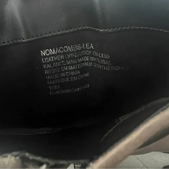 NORDSTROM NWT Macombs Water Resistant Leather Moto Boots SIZE 10