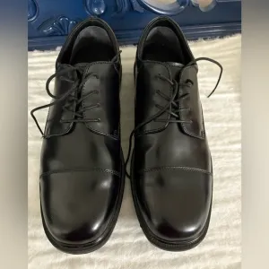 Nunn Bush Classic Black Leather  Men's Dress Shoes Size 15 M
