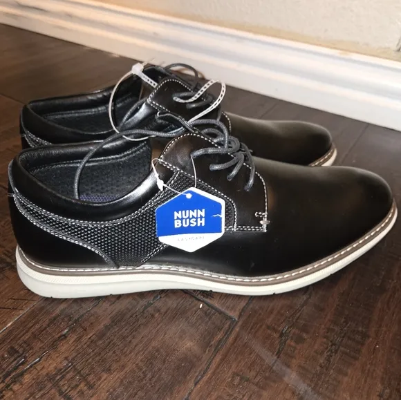 Nunn Bush Men's Black Dress Shoes sz 10.5