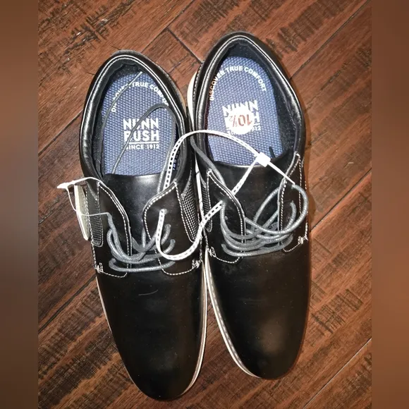 Nunn Bush Men's Black Dress Shoes sz 10.5