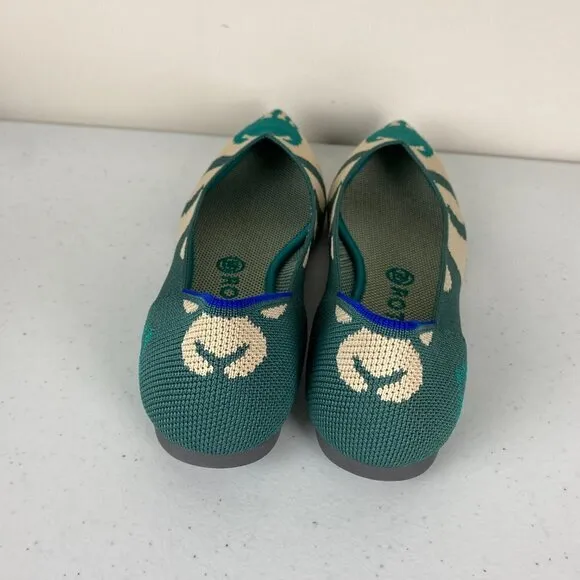 NWOB Rothys Moroccan Pointed Toe The Point Flats Slip On Shoes Womens 10.5