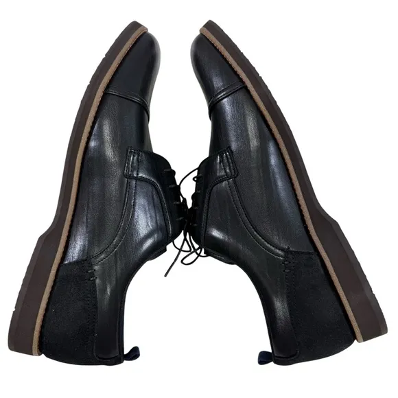 NWOB Steve Madden Salete Black Lace-Up Derby Men’s Size 11