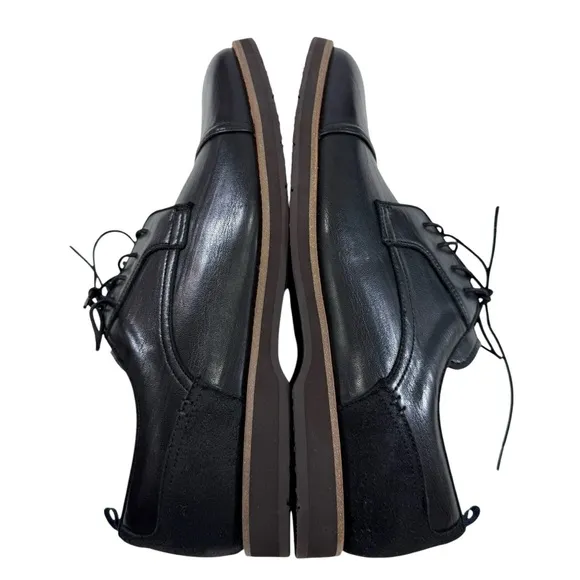 NWOB Steve Madden Salete Black Lace-Up Derby Men’s Size 11