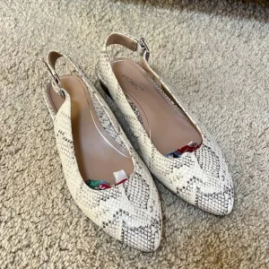 NWOB! Vionic SZ 6.5 jade sling back comfort flats.