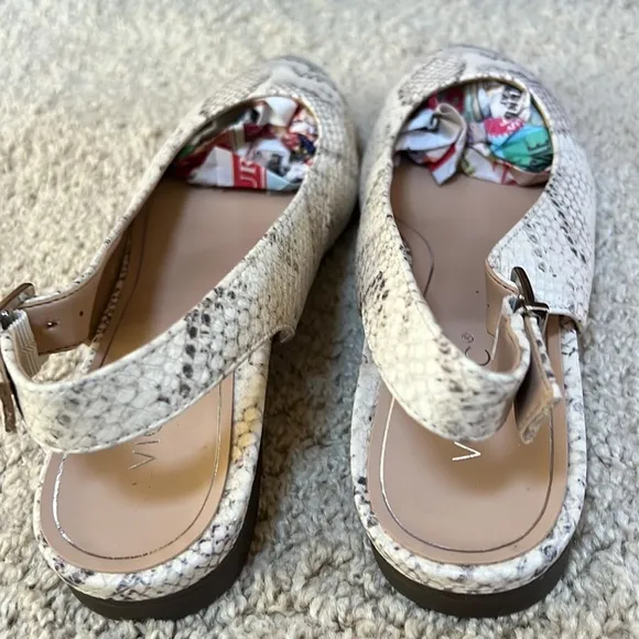 NWOB! Vionic SZ 6.5 jade sling back comfort flats.