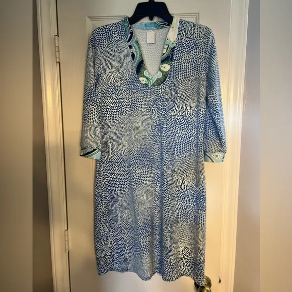 (NWOT) J. McLaughlin Gisele Tunic Dress Catalina Jersey size M