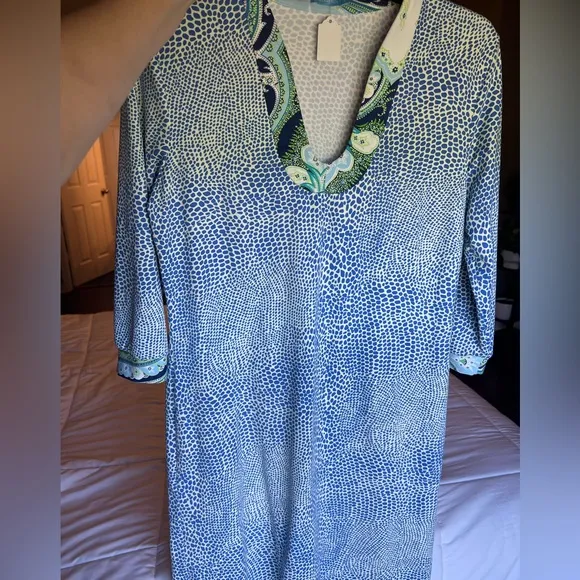 (NWOT) J. McLaughlin Gisele Tunic Dress Catalina Jersey size M